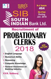 South Indian Bank Recruitment of Probationary Clerks Exam Book