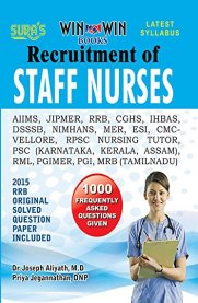 Complete Study Material of Staff Nurse Recruitment Exam Solved Paper Book