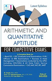 Arithmetic and Quantitative Aptitude Book for Competitive Exams