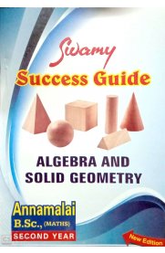 Algebra And Solid Geometry