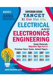 TANCET M.E Entrance - Electrical & Electronics Engineering