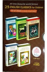 25 English Classics For Children Set of 5 Book