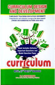 Curriculum Design And Development [M.Ed 1st Year 2nd Semester]