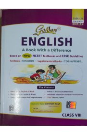 8th Golden Standard CBSE English Guide [Based On the New Syllabus 2024-2025]