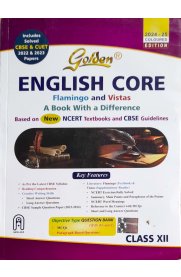 12th Golden CBSE English Core Guide [Based On the New Syllabus 2024-2025]
