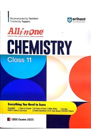 11th Arihant All in One Chemistry Guide [Based On the New Syllabus 2024-2025]
