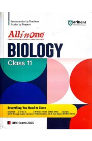 11th Arihant All in One Biology Guide [Based On the New Syllabus 2024-2025]