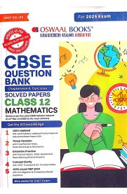 12th Oswaal CBSE Mathematics Question Bank [Based On the New Syllabus]2024-2025