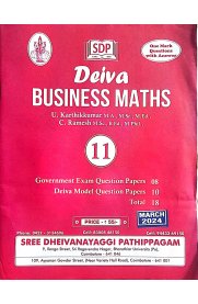 11th Deiva Business Maths Question bank [2024-2025]