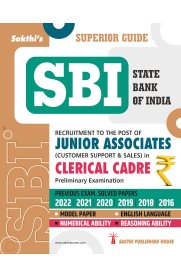 Sakthi SBI Junior Associates (Customer Support & Sales) in Clerical Cadre Preliminary Examination [2025]