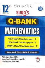 12th Sura Mathematics Question Bank [Based On the New Syllabus]2025-2026