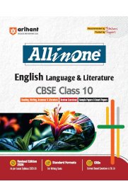 10th Arihant All in One English Language & Literature CBSE Guide [Based On the New Syllabus]2025-2026