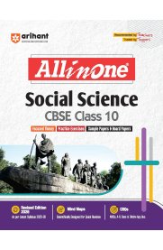 10th Arihant All in One Social Science CBSE Guide [Based On the New Syllabus] 2025-2026