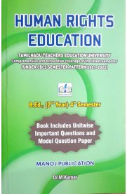 Human Rights Education [B.Ed-2nd Year-4th Semester]