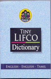 Tiny Lifco Dictionary {English-English-Tamil}