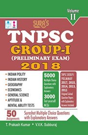 TNPSC Group I Preliminary Exam - Volume II