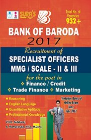 Bank of Baroda Specialist Officers [MMG/SCALE - II & III] Exam Book