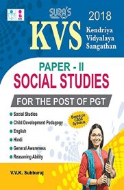 KVS Social Science Paper II PGT Posts Exam Study Material Book