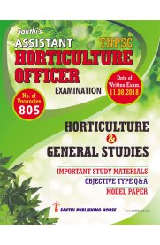TNPSC Assistant Horticulture Officer Examination Book