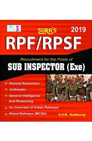 RPF/RPSF Sub Inspector [Exe] Exam Book