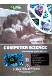 11th Surya Computer Science English Medium Guide Volume - I [Based On the New Syllabus 2020-2021]