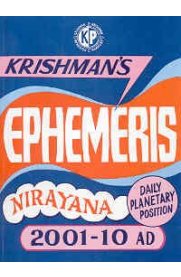 Krishman's Ephemeris Nirayana [2001-2010]