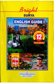 12th  Bright Surya English Guide