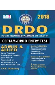 Defense Research and Development Organisation CEPTAM-DRDO Entry Test - Allied & Admin Exam Book