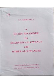 A Ready Reckoner On Dearness Allowance and Other Allowances