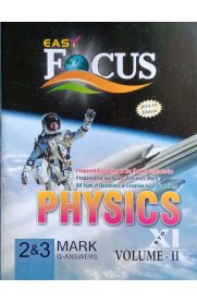 11th Focus Physics  2 & 3 Mark Q-Answers [2018-19 New Syllabus] - Volume 2