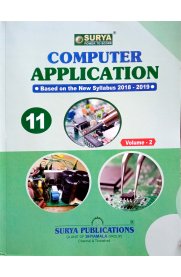 11th Surya Computer Application Guide Volume-2 [Based On the New Syllabus]