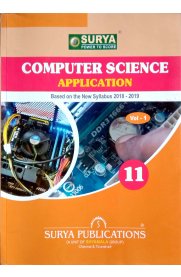11th Surya Computer Application [Vol-I] Guide [Based Ont the New Syllabus]