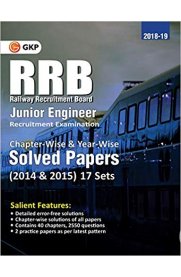 RRB Junior Engineer Chapter-wise & Year-wise Solved Papers 2014 & 15 (17 Sets)