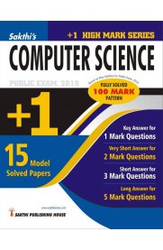 11th Sakthi Computer Science Model Solved Papers [Based on New Syllabus]