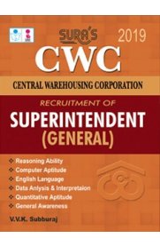 CWC (Central Warehousing Corporation) Superintendent (General) Exam Books 2019