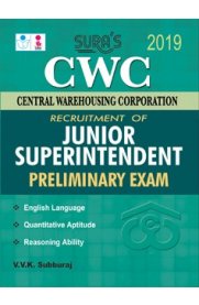 CWC (Central Warehousing Corporation) Junior Superintendent (Preliminary) Exam Books