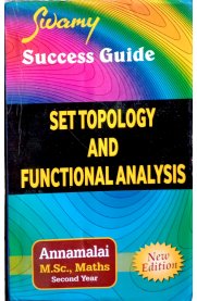 Set Topology And Functional Analysis [Second Year]