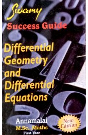 Differential Geomentry And Differential Equations [First Year]
