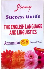 The English Language And Linguistics [Second Year]