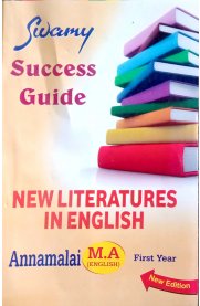New Literatures In English [First Year]