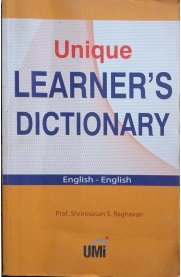 Uniques Learners's Dictionary [English-English]