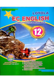 12th EC English Complete Guide & Work Book [Based On the New Syllabus 2024-25]