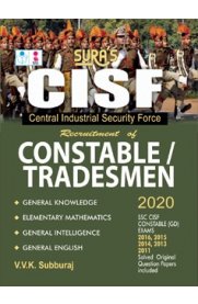 CISF (Central Industrial Security Force) Constable and Tradesmen Exam Books
