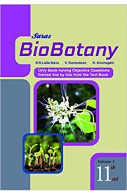 11th Saras Bio-Botany (Vol-I) Guide