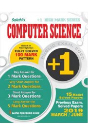 11th Std Computer Science Model Solved Papers (Based on New Syllabus 2019-2020)