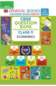 11th Oswaal CBSE Economics Question Bank [Based On the New Syllabus 2020-2021]