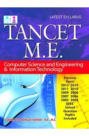TANCET M.E. Computer Science and Engineering and Information Technologies