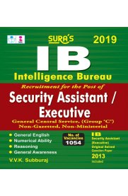 IB Intelligence Bureau Security Assistant and Executive (Group C) Exam Book