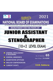 National Board of Examinations (NBE) Junior Assistant & Stenographer Exam Book