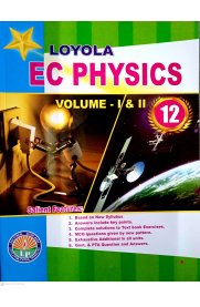 12th EC Physics Guide Volume-I & II [Based On the New Syllabus 2024-2025]